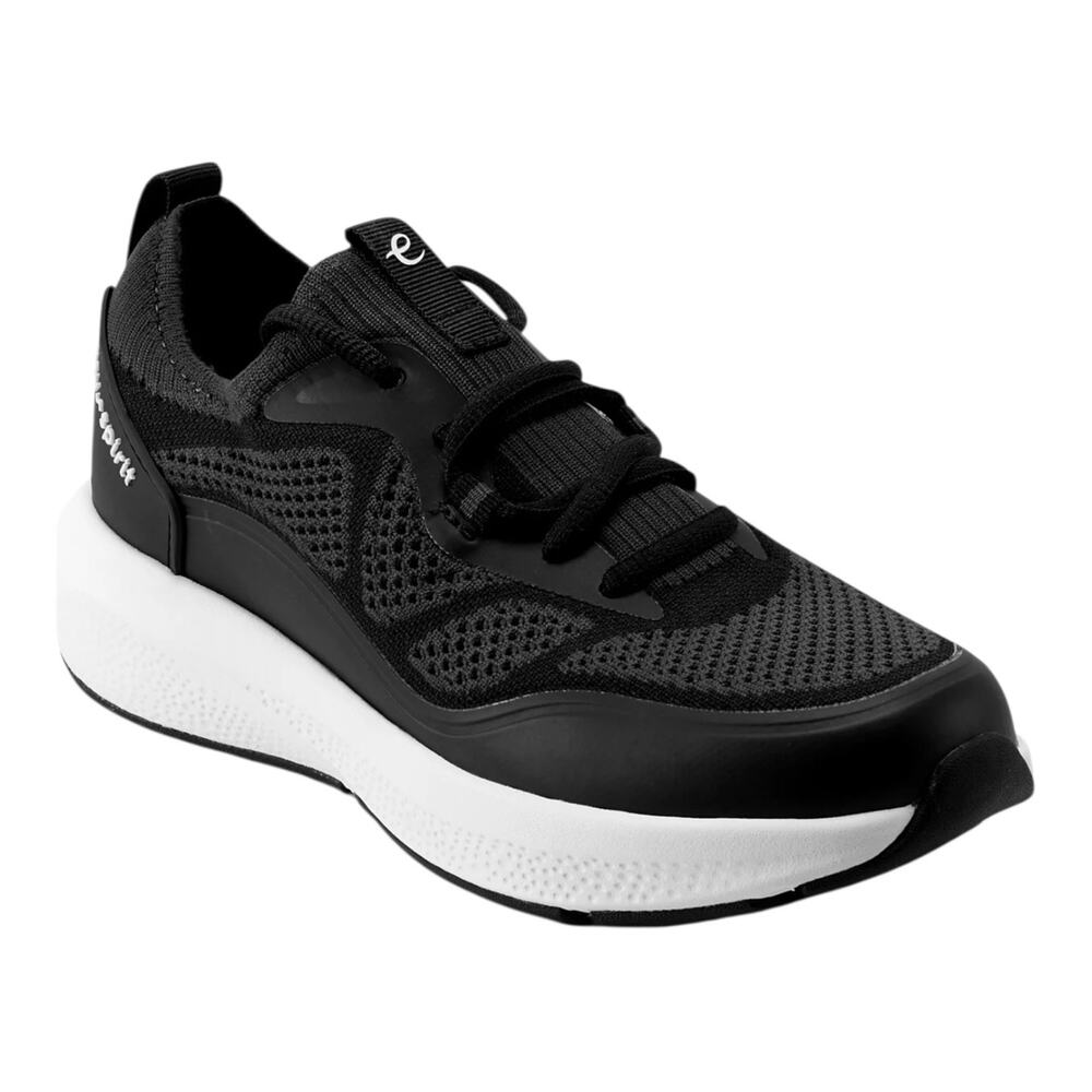 Easy Spirit Women's Denise Austin Baxter Lace Up Sneakers Black Size 11
